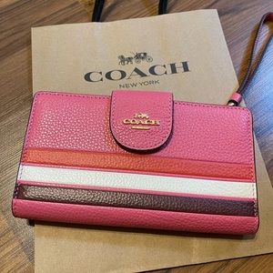 Coach Tech Wristlet Wallet
